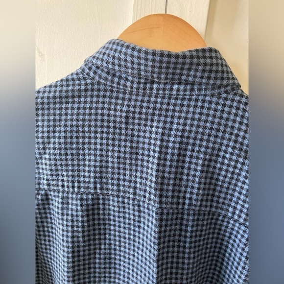 ORVIS Signature collection Large button down shirt blue check 100% cotton - Picture 8 of 8
